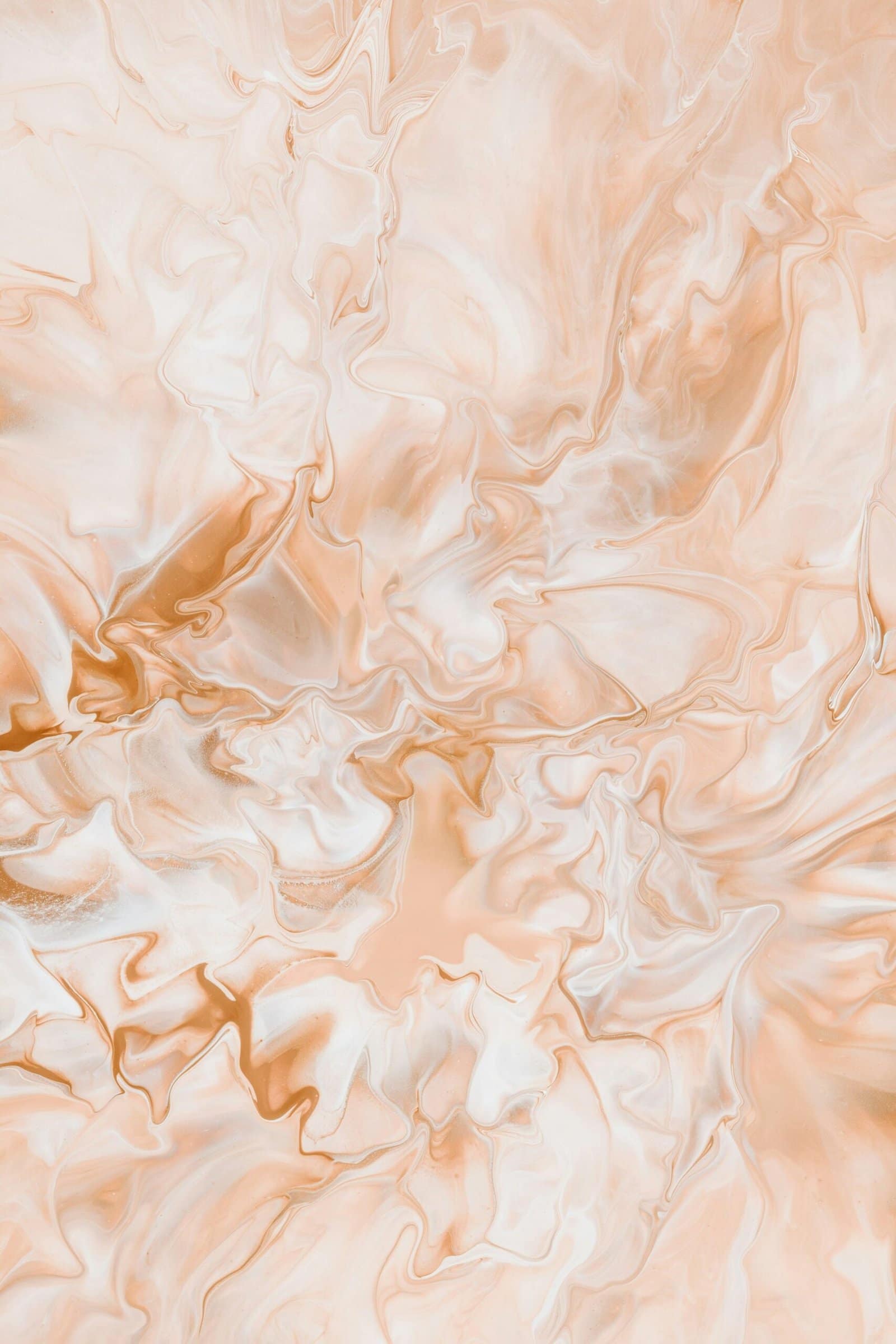 Pastel Marble Swirls with Gold Veins