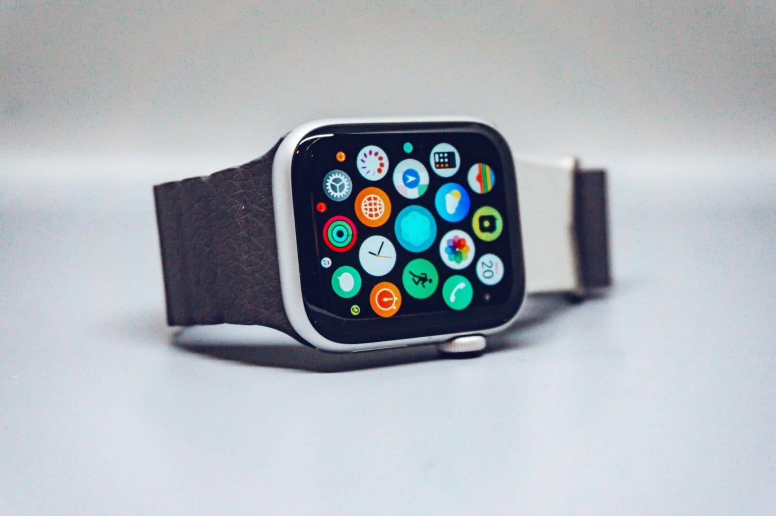 Futuristic Smartwatch Displaying Holographic Notifications