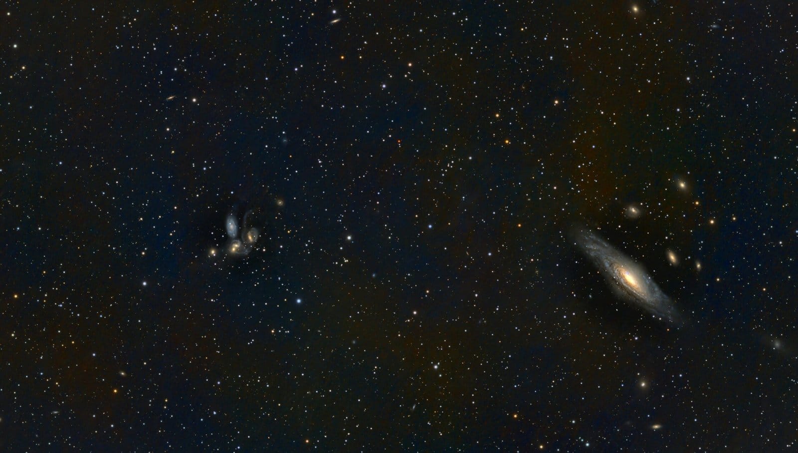 Galaxy Cluster Sparkling in Deep Dark Space