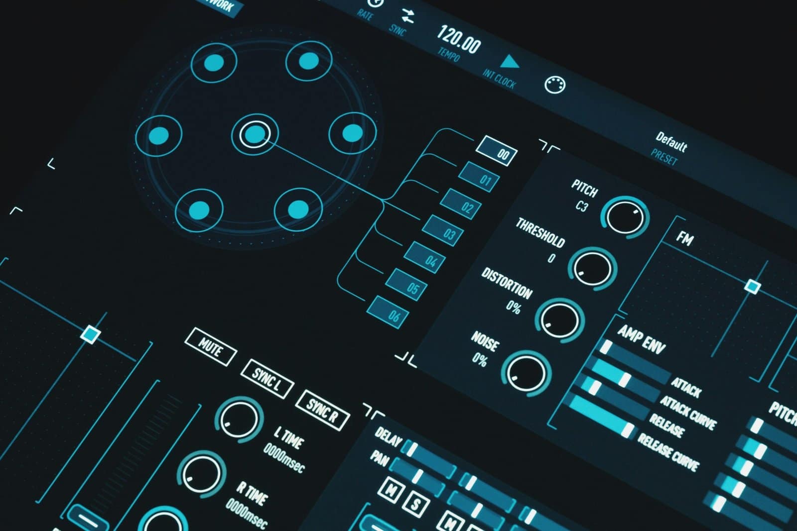 Holographic Interface in a Dark Lab